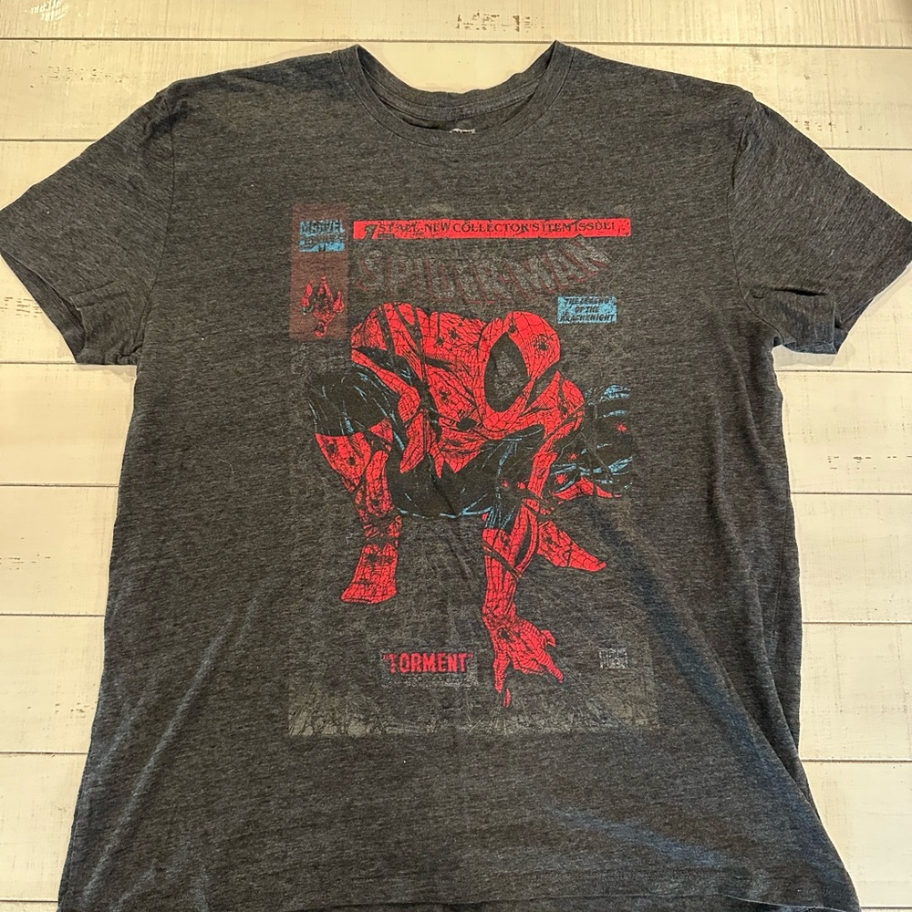 (2) Superhero tshirts